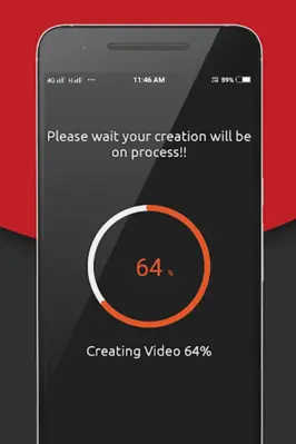 Valentin Day Video Maker Music android App screenshot 1